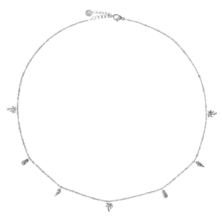 Edblad Tropic Necklace Multi Steel Smycken & klockor Dam Grå ONESIZE