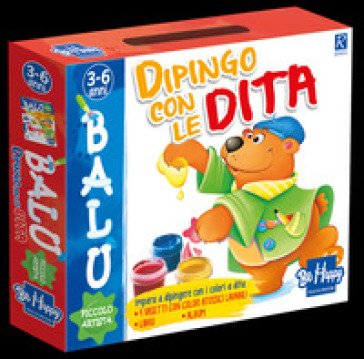 Dipingo con le dita. Balù piccolo artista. Ediz. a colori. Con Prodotti vari Roberta Pugnaloni