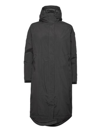 W Corsica Pl Longline Parka Outerwear Parka Coats Svart Musto