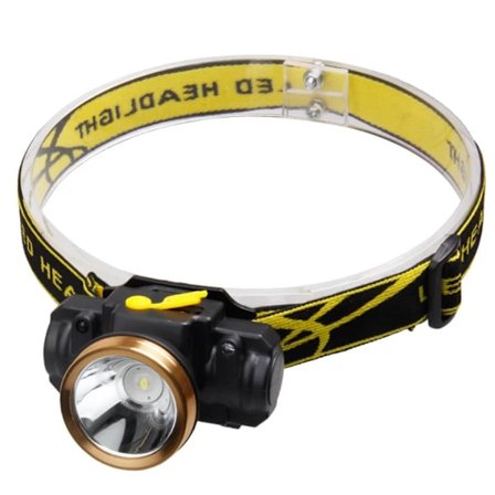 /EA/hodelykt, induktiv lading LED litiumbatteri høyeffekts spotlight, hodemontert lommelykt, (med batteri og lader) GroupM