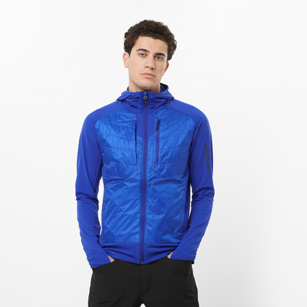 Salomon - veste pour homme Elixir Hybrid Hd Insul M - Surf The Web - L