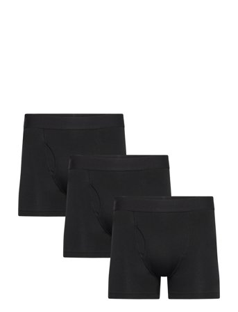 Weekday 3-Pack Boxer Briefs - Black - M