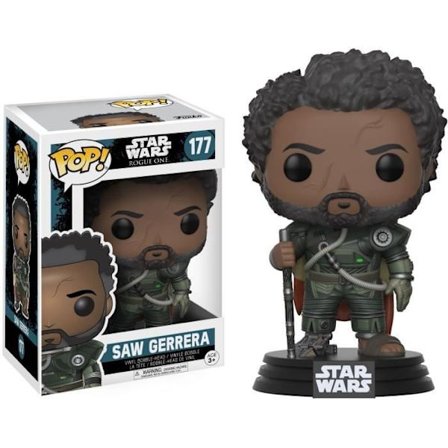 Funko Pop! Star Wars Rogue One: Saw Gerrera with Hair - Exklusivt