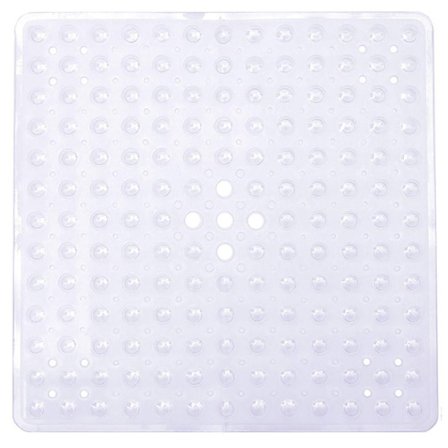 53x53cm / 21x21 tuuman kylpymatto läpinäkyvä