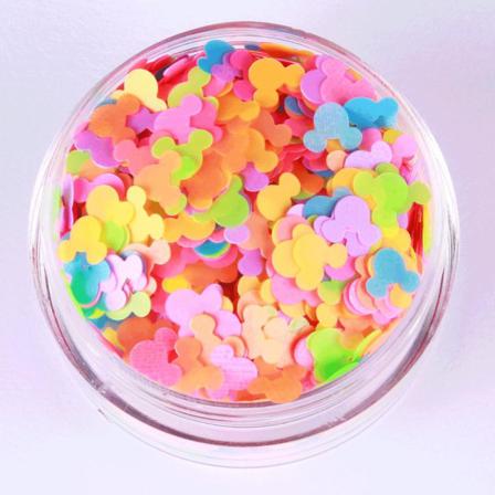 Nagelglitter - Mix - Musse Pigg - 8ml - Glitter