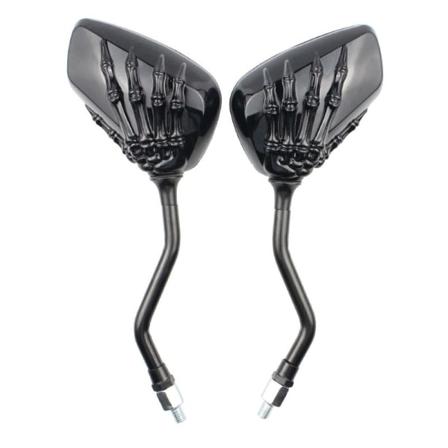 Cykelspejl Motorcykel Bakspejl SORT Black