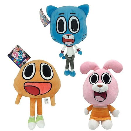 25 cm Miniko Cartoon Amazing World Plyschleksaker