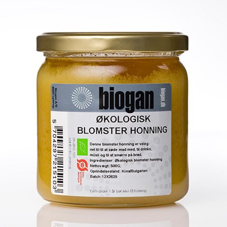 Biogan Blomster honning Ø, Helse & Madvarer, Smørepålæg, Honning