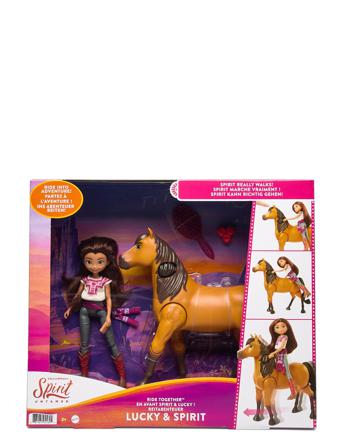 Ride Together Lucky & Spirit Toys Playsets & Action Figures Movies & Fairy Tale Characters Monivärinen/Kuvioitu Spirit