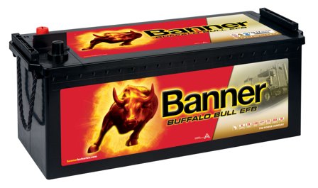 Banner Buffalo Bull EFB EFB74017M Startbatteri 12V, 240 Ah, Elfördelning & strömförsörjning