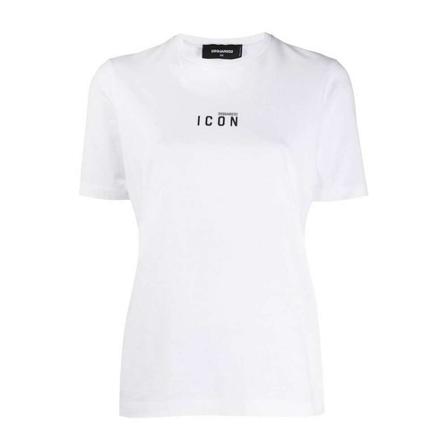 Dsquared2 T-Shirt 21 , Wit , Dames , Maat: S