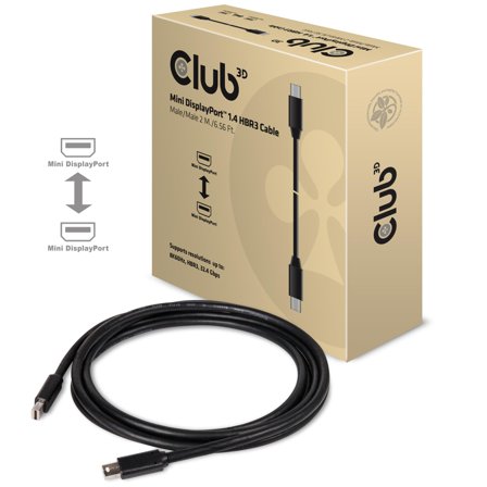 Club 3D DisplayPort-kabel - 2 m