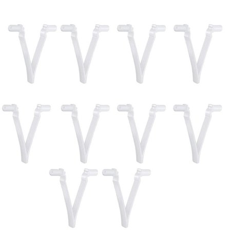 10st Pool V-clips Pool borste Clips Butterfly Clip