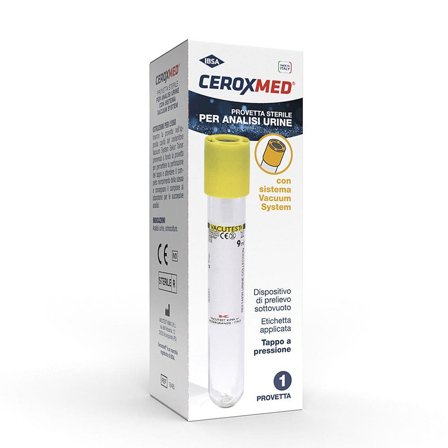 Ceroxmed Provetta Urine Vacuum System 1 Pezzo