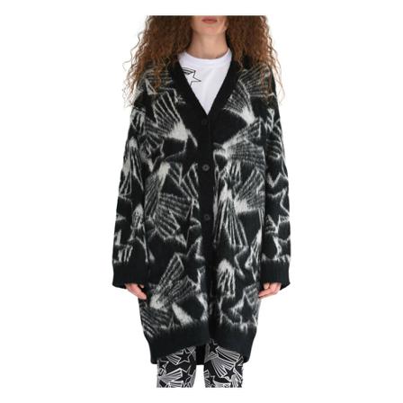 Msgm Cardigans Sort, Dame
