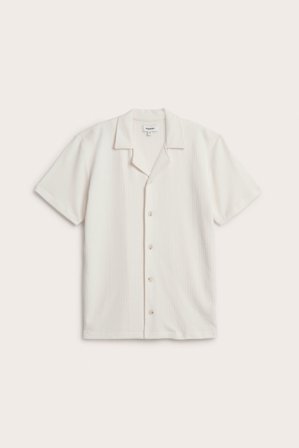 Kappahl | Resortskjorta med struktur | Offwhite