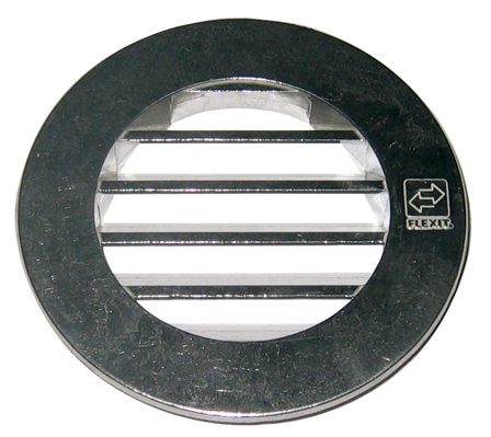 Flexit 100333 Ventilrist hvid, 125 mm, Ventilation