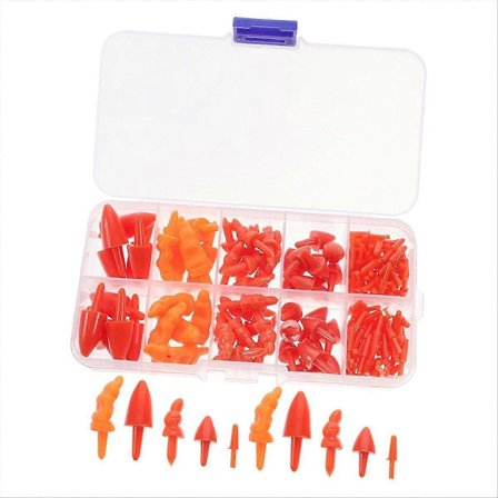 160 stk. Snømann Nese Sett - DIY Gulrot Nese[D]