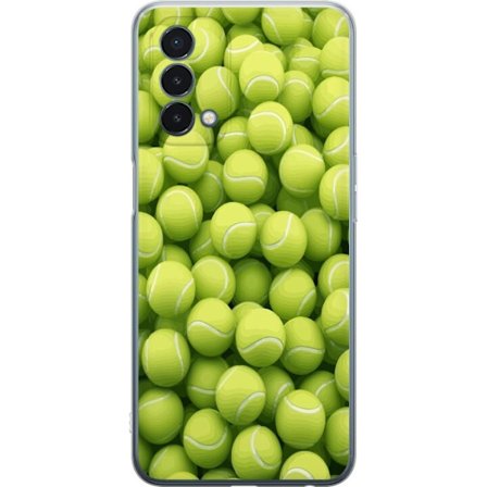 Kompatibel Mobilcover til OnePlus OnePlus Nord N200 5G Mønster af grønne tennisbolde i høj detalje, sporty motiv med gentagende tekstur og stærke