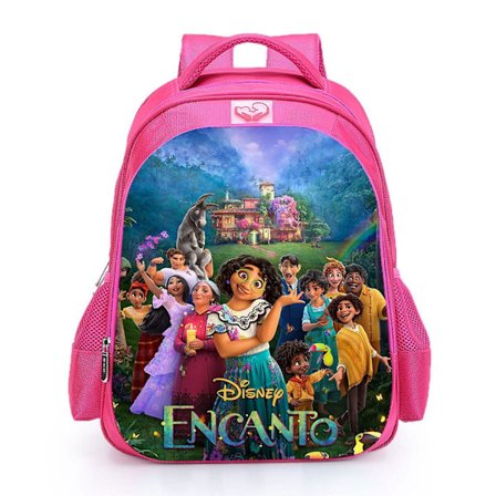 Encanto Children's Schoolbag Rose Red Backpack