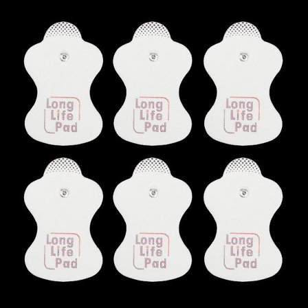 12 kpl/6 paria Omron-hierontalaiteiden Elepuls-pitkäikäisiä korvaavia tyynyjä