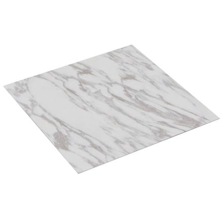 Vidaxl Självhäftande Pvc-golvplankor 5,11 M² Vit Marmor Vit