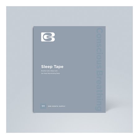 Udstyr og tilbehør Conscious Breathing Sleep Tape 1 måned - Bodyman.dk