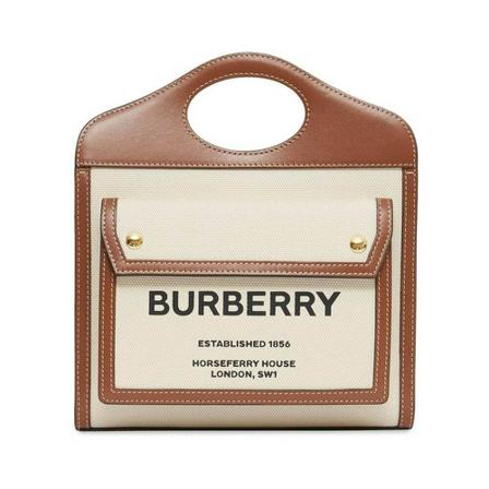 Burberry, Bags Wit, Dames, Maat:ONE Size,Katoen