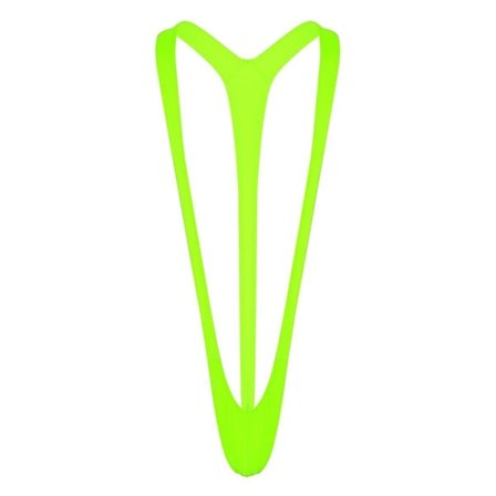 Fluorescerende Mankini - Mænd Strækbadedragt