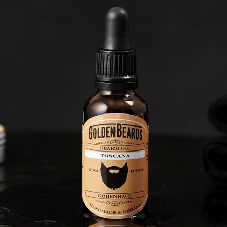 Aceite para barba orgánico Toscana para hombres - Aceite para barba