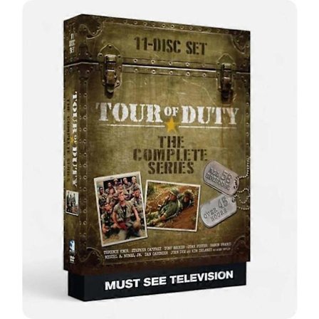 TOUR OF DUTY den komplette serie sæson 1-3 - (DVD 11-Disc Box Set) engelsk version