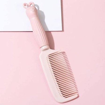 Antistatisk hårkam, hårbørste til krøllet hår i plast