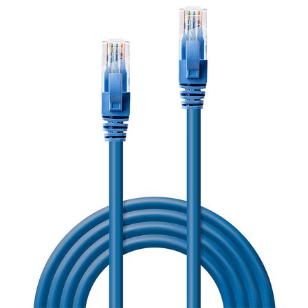 Lindy U/UTP PatchCord Cat6. CU. Blue. 2.0m Factory Sealed