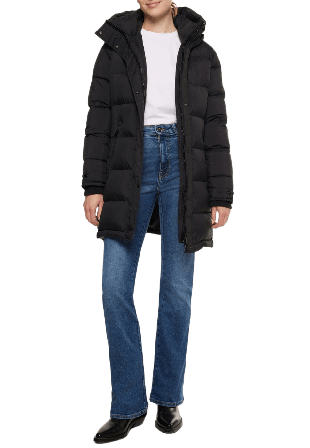 ROCKANDBLUE Falcon Mid Coat Friluftsjackor Dam Svart 40