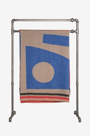 Markslöjd - Pläd ALMA 130x180cm - Beige - Filtar & plädar - Från Homeroom