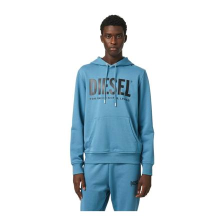 Diesel Hoodies blå, Herr, Herr, Storlek: S