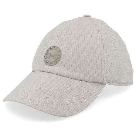 Under Armour - Beige unconstructed Keps - Women Iso-chill Armourvent Timberwolf Taupe Dad Cap @ Hatstore