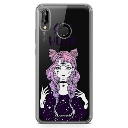 Bjornberry Hybrid Skal Huawei P20 Lite - Stay Weird