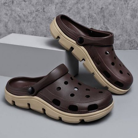 Klassiska Unisex Träskor Unisex Träskor Trädgårdsskor Slip On Sandaler