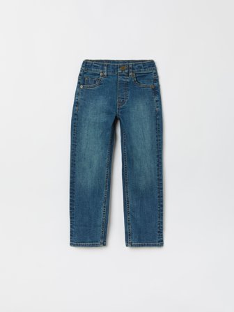 FRANKIE Denim Regular fit - 134 - kinderbekleidung - blue - Polarn O. Pyret