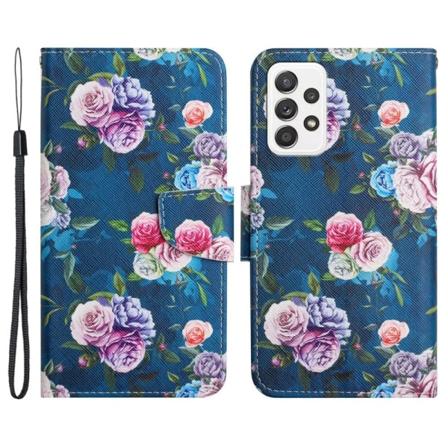 Wonderland Samsung Galaxy A53 5G flip etui - Fluorescerende Rose Multicolor