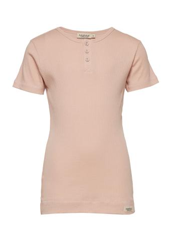 Tee Ss T-shirt Lyserød MarMar Cph