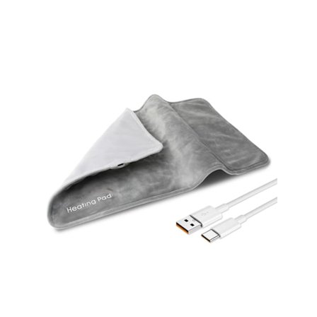 USB 5V Elektrisk Opvarmningspude til kramper & rygsmerter lindring varme pude med 59 INCH kabel mini opvarmet tæppe 19,6*11.8 INCH