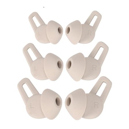 6 kpl Korvakaapeja Huawei Freelace Pro -kuulokkeille, Silikonikuoria, Kaapeja, Korvakärkiä