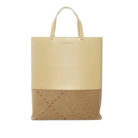 Burberry Vintage, Tote Bags Beige, Dames, Maat:ONE Size