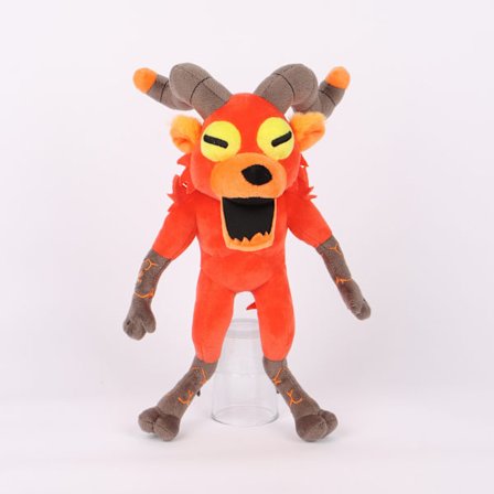 "Ninety-Nine Nights in the Woods" Plyslegetøj | Bedårende plyslegetøj med skovdyr, perfekt til børn og samlere. **Rødhjort**