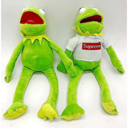 40cm Plysch Kermit Groda Sesamgatan Grodor Doll The Muppet Show Plyschleksaker Födelsedag Jul Plysch Uppstoppad Doll For Kids AB