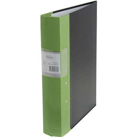 Actual Gaffelpärm 60mm limegrön - Lyreco - Kontorsmaterial - Pärmar och register - Träryggspärmar - A4