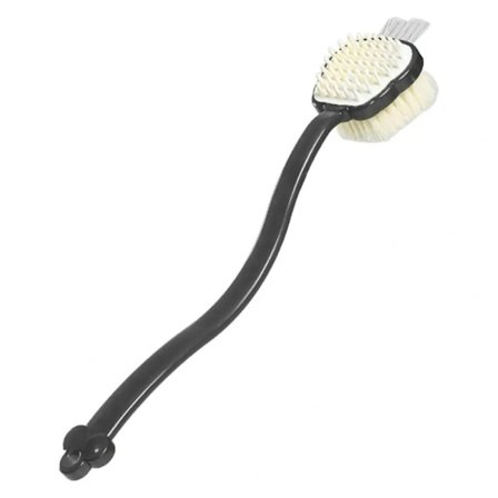 Pitkävartinen Back Brush kylpyharja GRAY