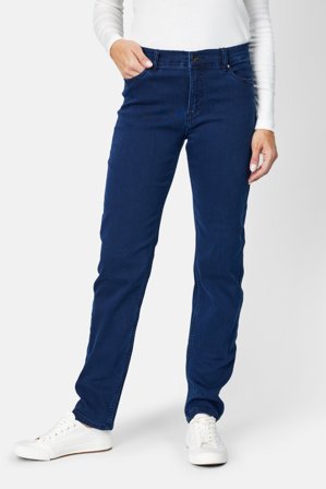 Jensen - Joyce Jeans - Mørkeblå - Curve Fit - Lige Ben